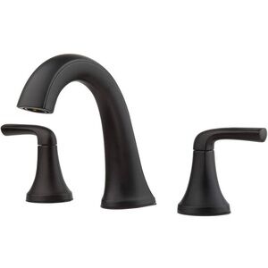 Pfister LF-049-LRBB Ladera 8” Widespread 2-Handle Bathroom Faucet in Matte Black